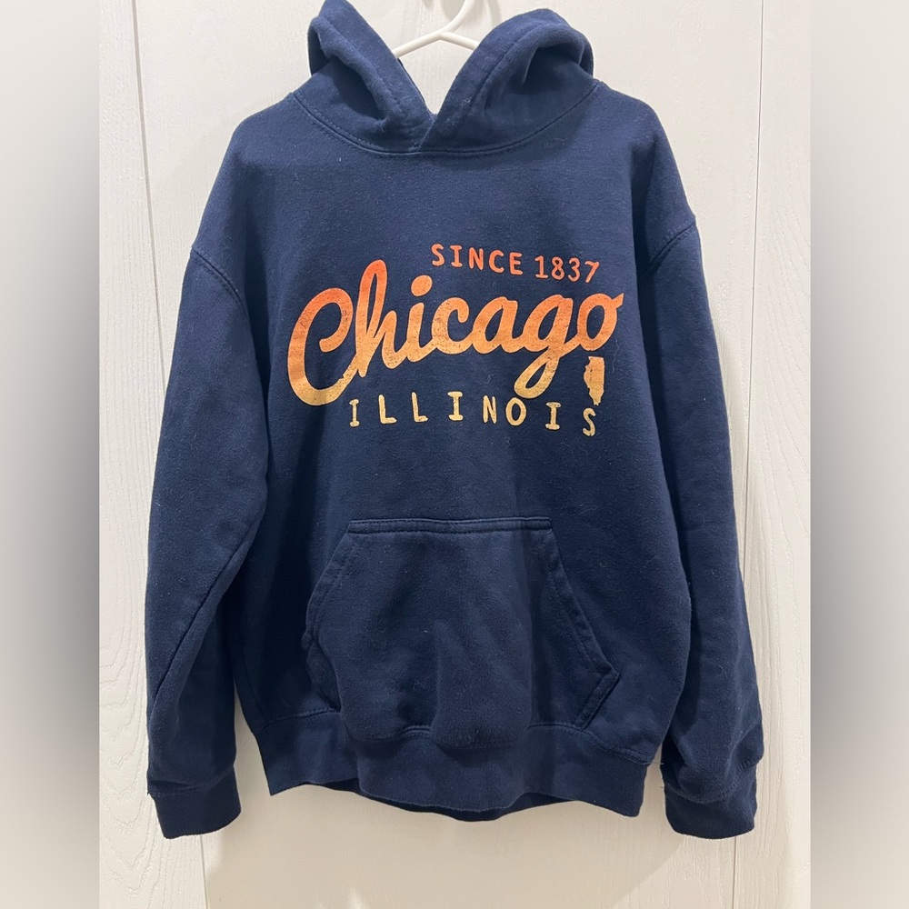 Chicago hoodie, size 7 boys.